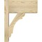 Ekena Millwork Olympic Block Rough Sawn Outlooker, Douglas Fir, 8"W x 16"D x 20"H OUT08X16X20OLY05RDF - alternate 4
